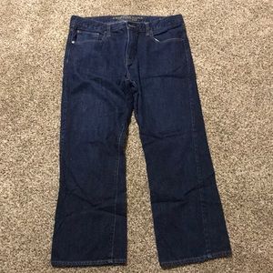 American Eagle dark blue jeans